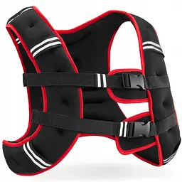 Жилет-обтяжувач для тренувань 4FIZJO 10 кг Black/Red (P-5905973402163)