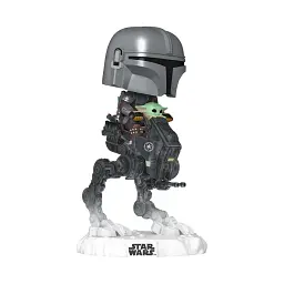 Ігрова фігурка FUNKO POP! Rides серії "Мандалорець і Ґроґу" - МАНДО З ҐРОҐУ НА ВСЮДИХОДІ - мініатюра 2