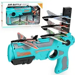 Дитячий іграшковий пістолет катапульта з літачками Air Battle - мініатюра 5