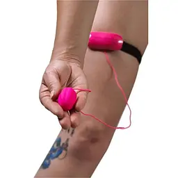 Віброяйце Adrien Lastic Playball для стимуляції точки А з турборежимом кріплення до ноги - мініатюра 4
