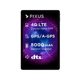 Планшет Pixus Titan 10.95" 8/256GB LTE чохол+зарядка, metal, graphite (4897058531763) - мініатюра 3
