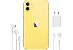 Мобільний телефон Apple iPhone 11 64GB Yellow (MWLA2) - мініатюра 4