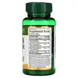Трави Nature's Bounty Комплекс женьшеню, Ginseng Complex, 75 капсул (NRT11932) - мініатюра 2