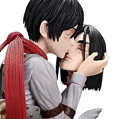 Фігурка Мікаса та Ерен Mikasa & Eren Вторгнення гігантів Shingeki no Kyojin 22см CN AT MA 22 - мініатюра 2