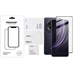 Скло захисне BeCover Realme 13 Plus 5G Black (712502) - мініатюра 4