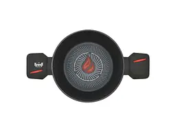 Каструля KRAUFF зі скляною кришкою 2,3л Smart Fry - мініатюра 3