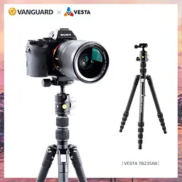 Штатив Vanguard Vesta TB 235AB (Vesta TB 235AB), Сірий - мініатюра 11