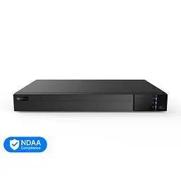 IP-відеореєстратор 16-канальний 16Mp TVT TD-3316H2-16P-B2-B з 16 портами PoE (77-00439) - мініатюра 1