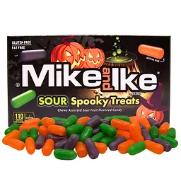 Жувальні цукерки Mike And Ike Sour Spooky Treats Halloween 120г - мініатюра 2