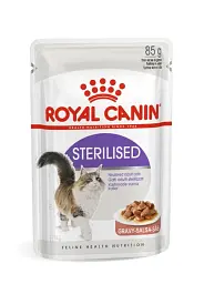 Вологий корм Royal Canin STERILISED IN GRAVY (Соус) для дорослих стерилізованих кішок 85 г