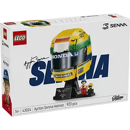 Конструктор LEGO Editions Formula 1 Шолом Айртона Сенни 931 ел. (43024) - мініатюра 4