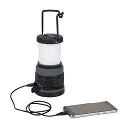 Ліхтар Bo-Camp Delta High Power LED Rechargable 200 Lumen Black/Anthrac (5818891) - мініатюра 2