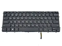 Клавіатура для DELL XPS 15 9530, PRECISION M3800 (UA Black з підсвічуванням). Оригінал. - мініатюра 3
