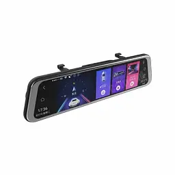 Дзеркало з відеореєстратором L1055 12'' (2 камери) touch AHD - мініатюра 2