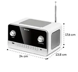Інтернет-радіо Auna Connect 150 MKII DAB+/FM/Spotify/BT (10037494) - мініатюра 8