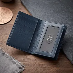 Кредитниця Tony Perotti Cortina 5065 navy (90158) Темно-синя - мініатюра 4