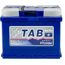 Акумулятор автомобільний TAB 60 Ah/12V Polar Blue (121 160) - мініатюра 2