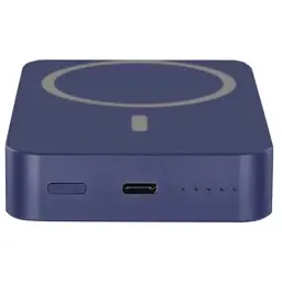 Батарея універсальна EMOS 10000mAh WI1046, 20W, Wireless, blue (B0551BL) - мініатюра 9