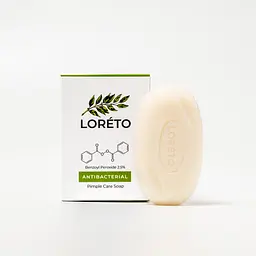 
Антибактеріальне мило проти акне Loreto 75г