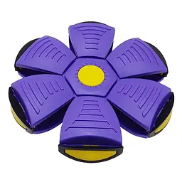 Летючий трансформерний м'яч 1002-3(Dark-Violet) світиться