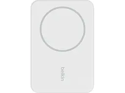 Зовнішній акумулятор (павербанк) Belkin 5000mAh 15W MagSafe Qi2 White (BPD004BTWT) - мініатюра 2