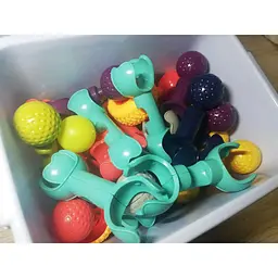 Конструктор Diy 628-3 34 деталі у боксі пластиковому ящику - мініатюра 6