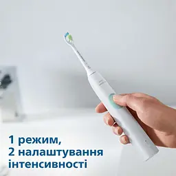 Електрична зубна щітка Philips Sonicare ProtectiveClean 4300 біла (HX6807/28) - мініатюра 5