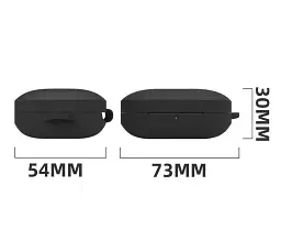 Чохол для навушників BeCover Silicon для OnePlus Buds Pro 2 Black (712016) - мініатюра 3