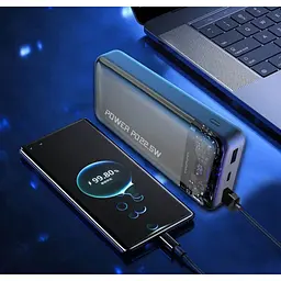 Зовнішній акумулятор WUW Power Bank Y120 20000mAh 22.5W Black [111096] - мініатюра 4