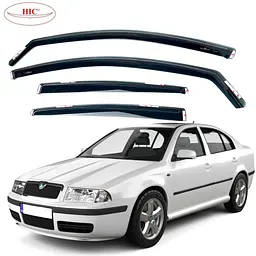 Дефлектори вікон вітровики HIC для Skoda Octavia A4 Tour 1997-2012 Liftback Оригінал (SK03)
