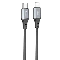 Дата кабель Hoco X86 Spear Type-C to Lightning 20W (1m) Black
