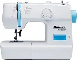 Швейна машина Horizon R електромех. 71 Вт 13 швейних операцій петля напівавтомат білий Minerva teh0016173