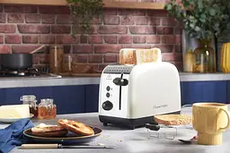 Тостер Russell Hobbs Colours Plus 1600 Вт нержав. підігрів розморозка бежевий - мініатюра 4