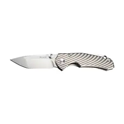 Ніж складаний кишеньковий Ruike M671-TZ, (7 см) steel 154СМ/TC4 (титан) сірий - мініатюра 2