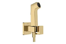 Гігієнічний душ Hansgrohe Bidette 1jet E зі шлангом та тримачем polished gold optic 29233990