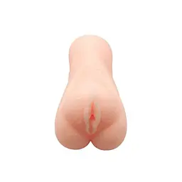 Мастурбатор-вагіна Wooomy Squeeezy Masturbator Vagina, м’які відкриті губи, 13,2х5,4 см - мініатюра 2