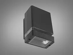Фасадний світильник Diasha DF-2124BK E27, настінний, IP67, 16 см, для підсвічування стін і колон, для кафе та вулиці - мініатюра 3