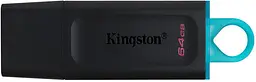 USB Flash Kingston DT Exodia USB 3.2 64GB Black/Teal - мініатюра 3
