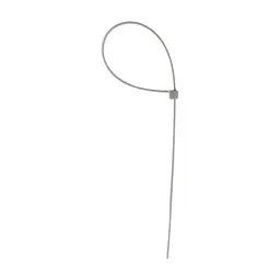Стяжка Alloid 2.5х200мм, пластик, 100шт./уп., сірий (PC-25200G) - мініатюра 3