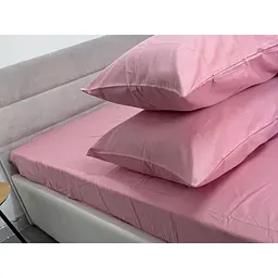 Наволочка Ecotton Brindal Rose сатин 50х70 см 2 шт. рожева (24738) - мініатюра 2