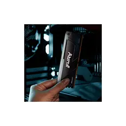 Модуль пам'яті для комп'ютера DDR4 16GB (2x8GB) 3200 MHz Beast Black Kingston Fury (ex.HyperX) (KF432C16BB2AK2/16WP) - мініатюра 11