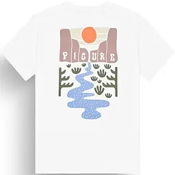 Футболка Picture Organic Ouvea M Білий - мініатюра 5