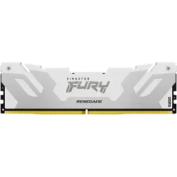 Модуль пам'яті для комп'ютера DDR5 48GB (2x24GB) 8000 MHz Renegade White/Silver Kingston Fury (ex.HyperX) (KF580C38RWK2-48) - мініатюра 4