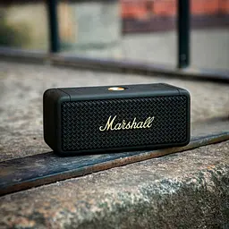 Портативна акустика Marshall Emberton III Black and Brass бездротова (1006709) - мініатюра 2