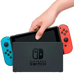 Портативна ігрова консоль Nintendo Switch (Extended Battery Ver) Neon Blue/Red - мініатюра 5