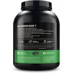Гейнер Optimum Nutrition Serious Mass Banana 2.722 кг - мініатюра 2