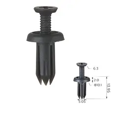 Кліпса розпірні Toyota, Kia, Hyundai (90467-05090-B1, 90467-05090, 9046705090) (C1177)