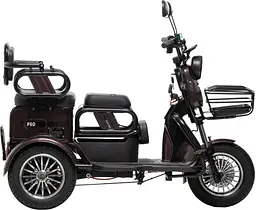 Триколісний Електроскутер Corso Protex MAX (1200W, 72V, 28Ah) Синій - мініатюра 12