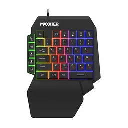 Клавіатура Maxxter KBG-OH-01B-UA USB UA Black (KBG-OH-01B-UA)