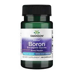 Гліцин Swanson (Boron Boroganic Glycine) 6 мг 60 капсул